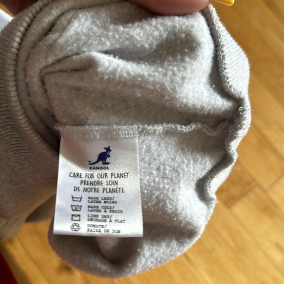 Men’s Grey Kangol Equality Hoodie - Picture 5 of 5